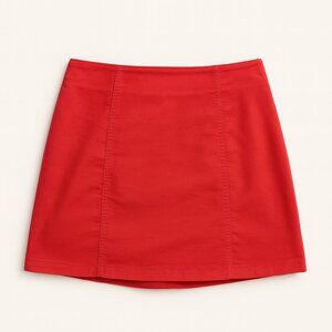 PACSUN Classic Red Corduroy Mini Skirt SIZE 24